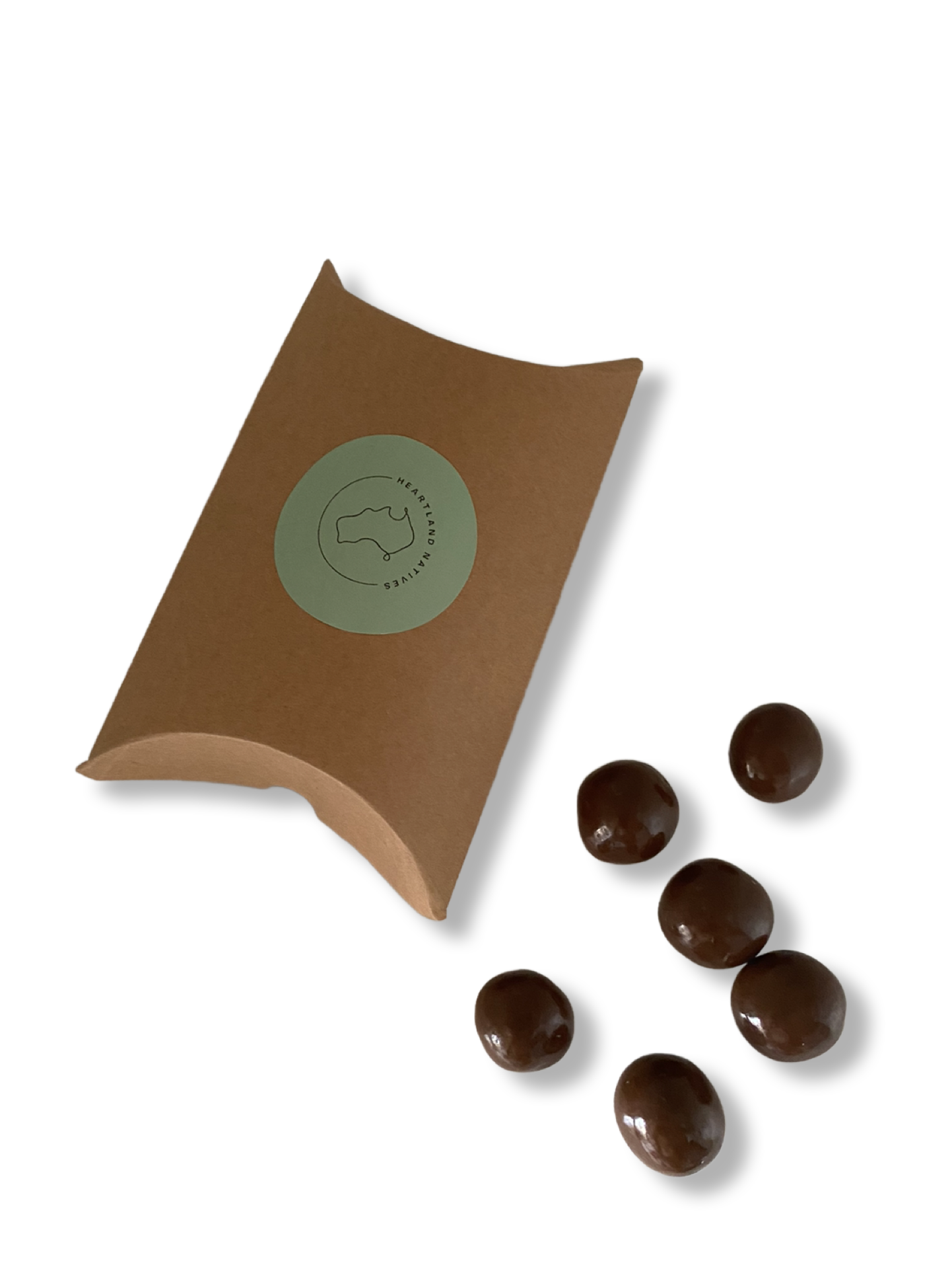 Australian Wildflower Honey Macadamias in Milk Chocolate 50g